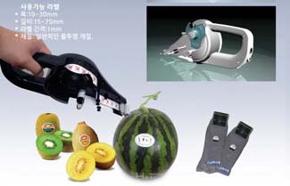 Automatic Hand held Label Applicator Made in Korea